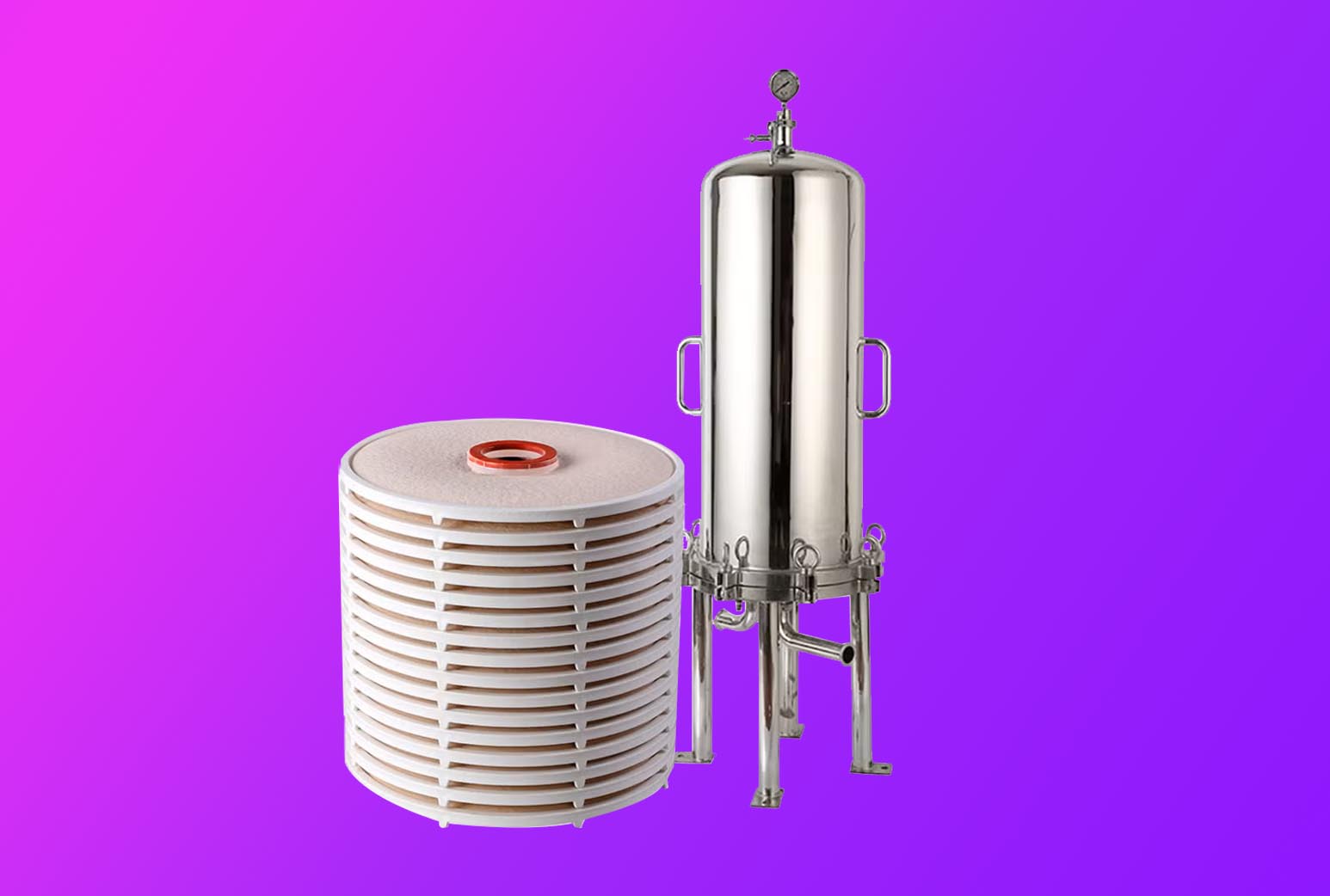Lenticualr filter housings