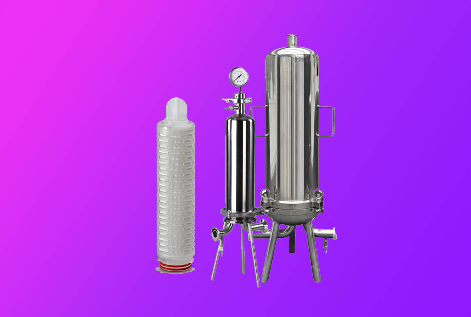 sanitary filter housings